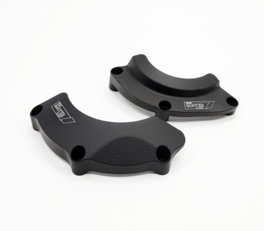 Racing CNC Motordeckelschutz Set schwarz Suzuki GSX-R 1000 2009-16