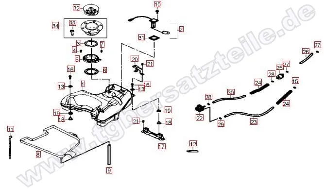 Benzintank ab FIN ...002323