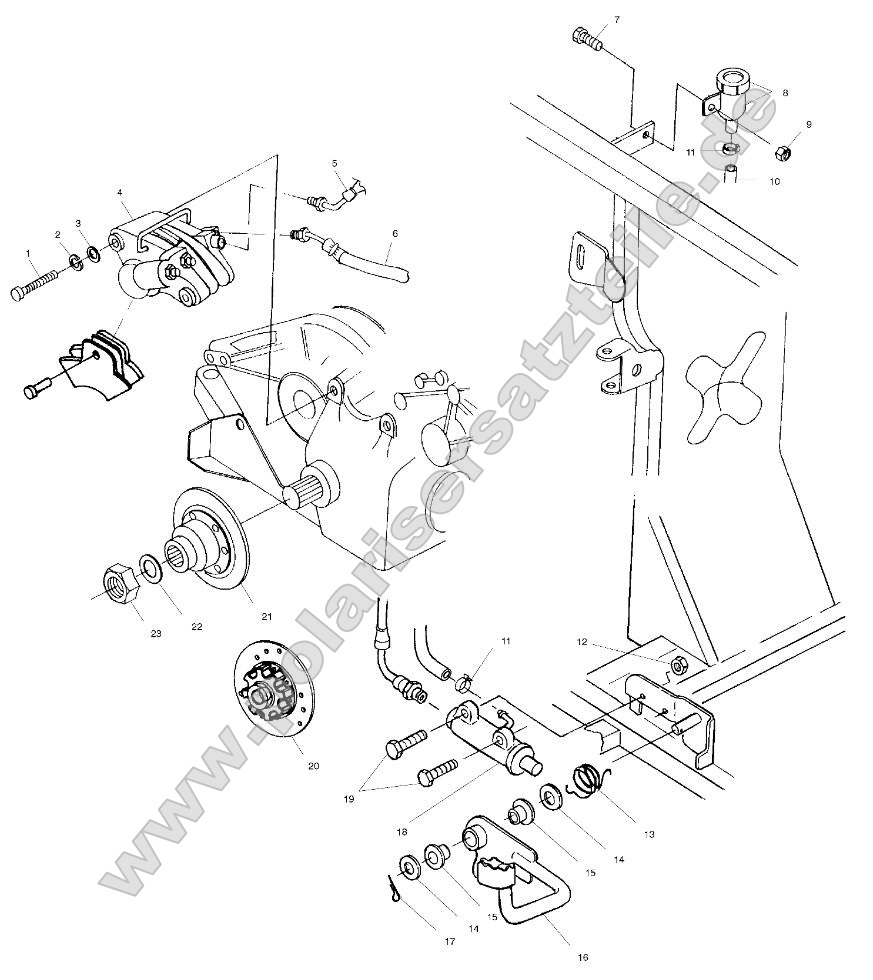 Rear Brake/Foot Pedal