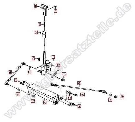Gangschalthebel Gangschalthebel