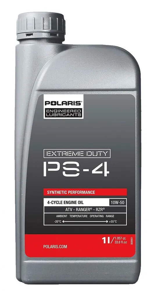 Polaris Original PS-4 Extreme Duty Motoröl 10W-50 vollsynthetisch 4T 1 Liter