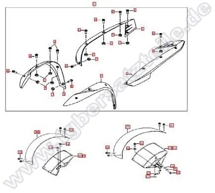 Kotflügelverbreiterung-Kotflügel vorne und hinten Kotflügelverbreiterung-Kotflügel vorne und hinten