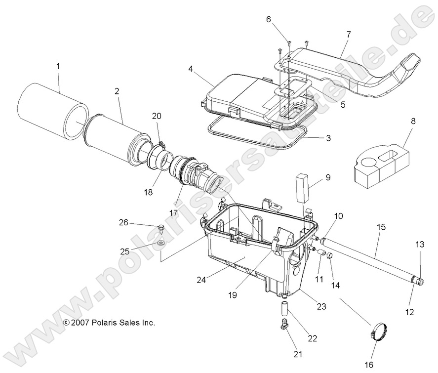 ENGINE, AIR INTAKE SYSTEM ENGINE, AIR INTAKE SYSTEM
