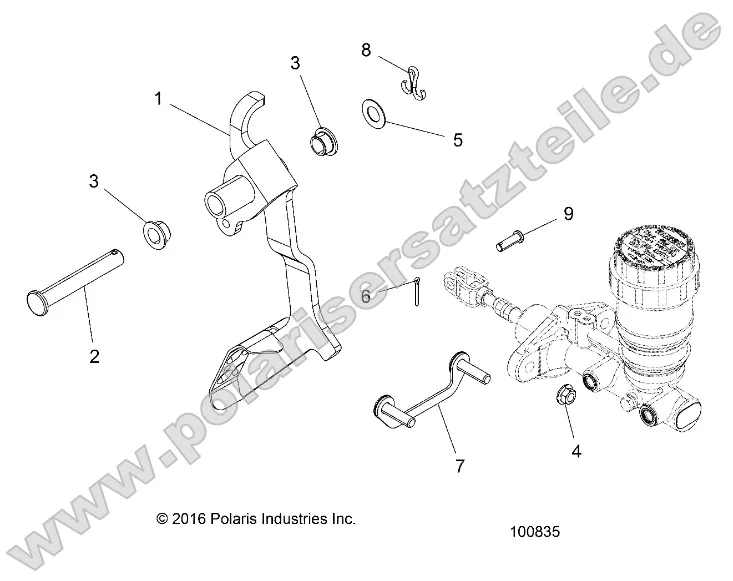 Brakes, Pedal and Master Cylinder Mounting Brakes, Pedal and Master Cylinder Mounting