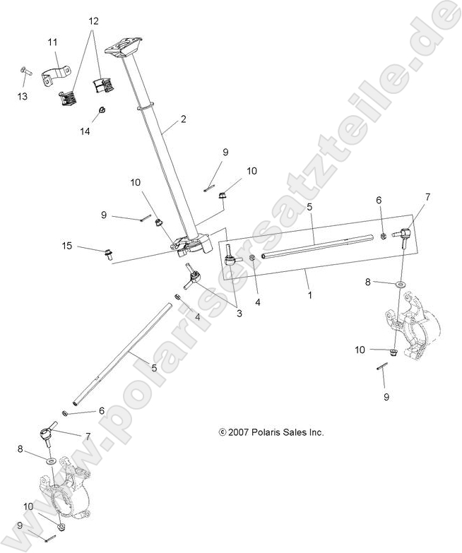 STEERING, STEERING POST ASM. STEERING, STEERING POST ASM.