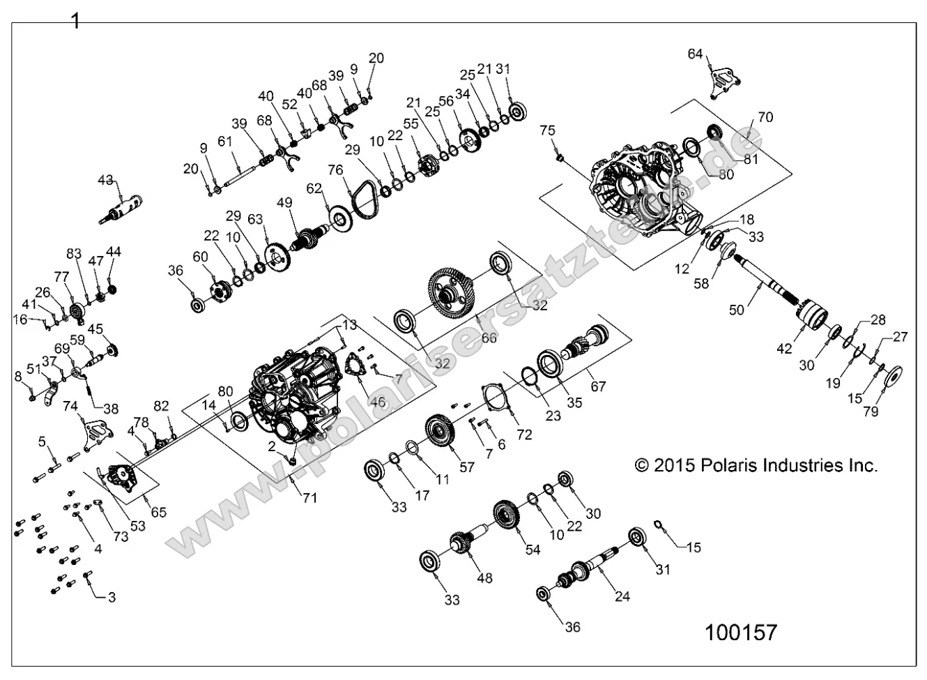 Drive Train, Main Gearcase (to 3/16/16) Drive Train, Main Gearcase (to 3/16/16)