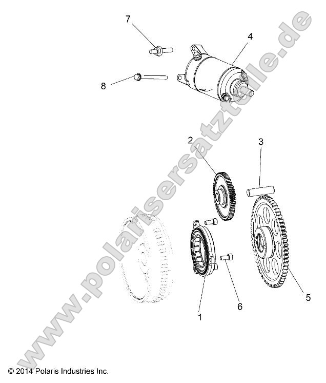 Engine, Starter Drive