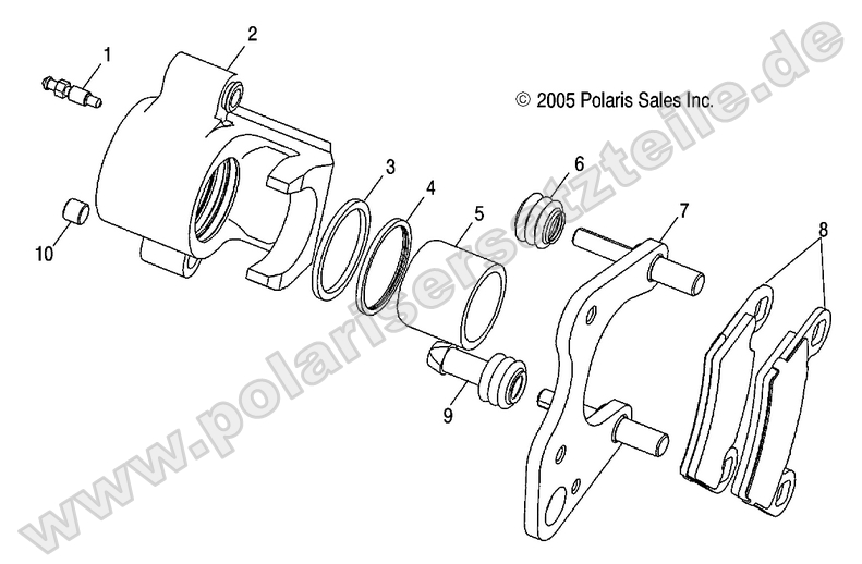 FRONT BRAKE CALIPER FRONT BRAKE CALIPER