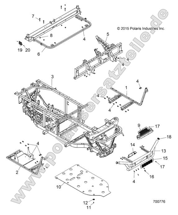 Chassis, Frame and Front Bumper