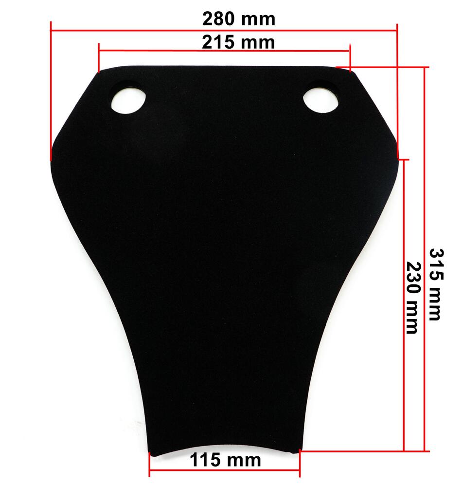 TMP Sitzpolster Moosgummi selbstklebend 12 mm - Suzuki GSX-R 600 / 750 2011-23