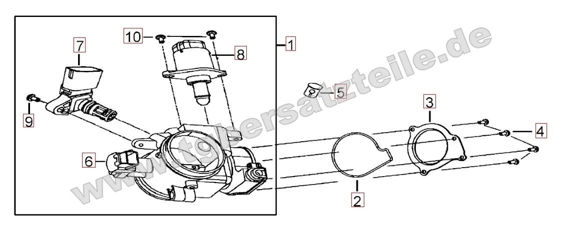 Drosselklappe Drosselklappe
