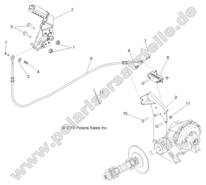 Brakes, Park Brake Asm. Brakes, Park Brake Asm.