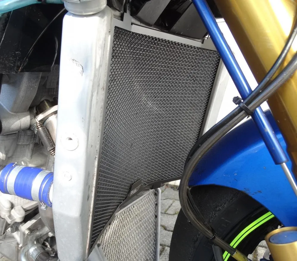 Racing Kühlerschutzgitter schwarz Suzuki GSX-R 1000 2017-