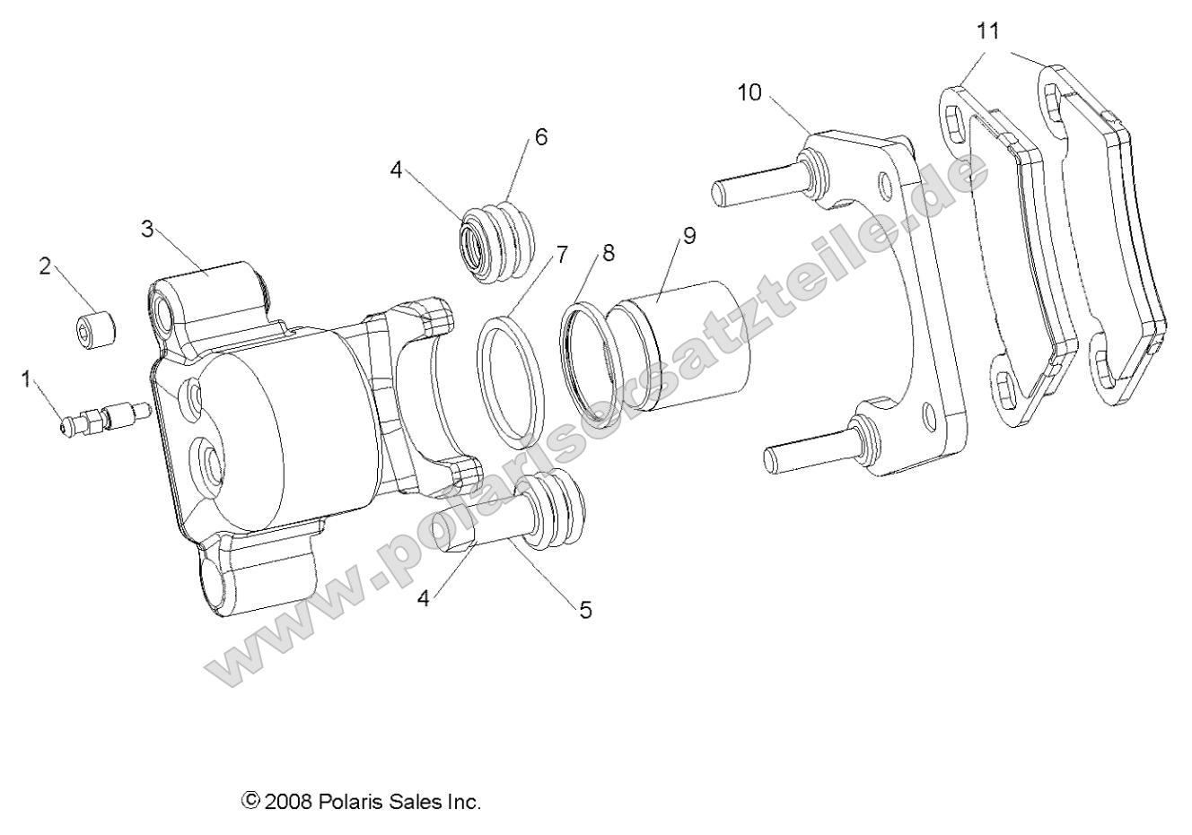 Brakes, Rear Caliper