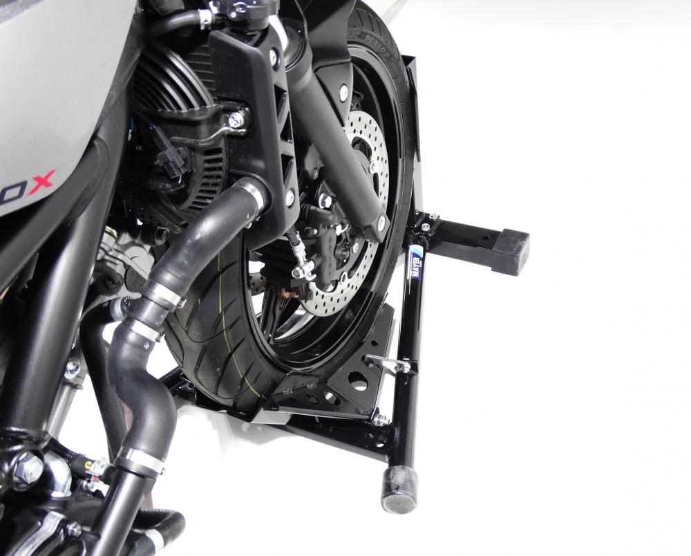 TMP_Motorrad_Vorderrad_Transportstaender_Wippe_13_19_schwarz_6675_4 TMP Motorrad Vorderrad Transportständer Wippe 13" - 19" schwarz