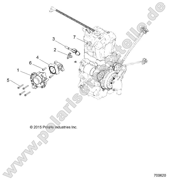 Engine, Throttle Body and Fuel Rail Engine, Throttle Body and Fuel Rail