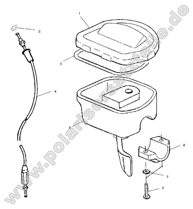 Controls - Throttle Asm./Cable Controls - Throttle Asm./Cable