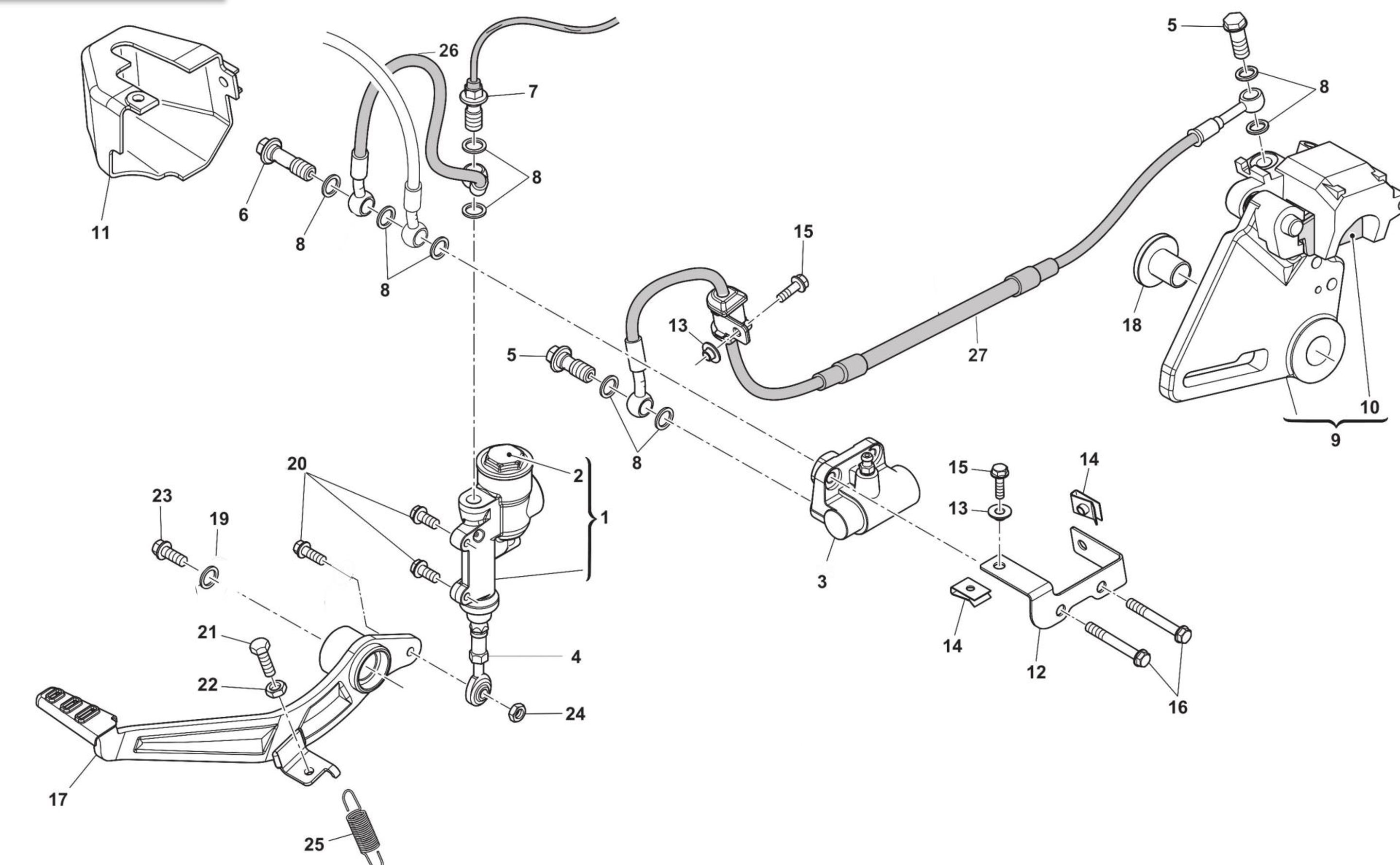 Bremssystem hinten Bremssystem hinten