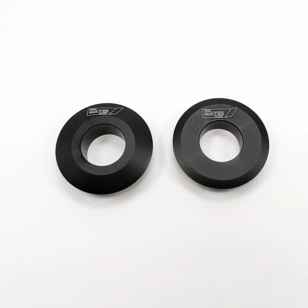 Racing Felgen Distanzbuchsen Set hinten schwarz BMW S1000 RR 2012-14