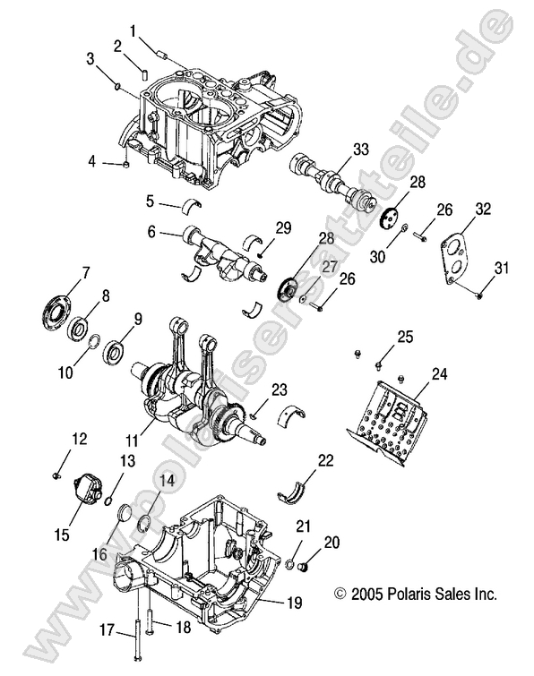 CRANKCASE and CRANKSHAFT CRANKCASE and CRANKSHAFT