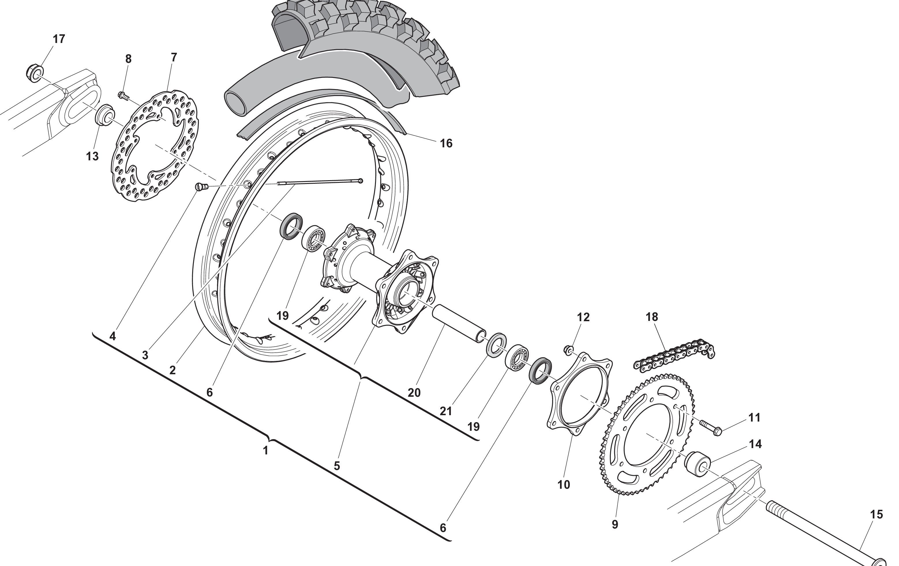 Hinterrad RS Hinterrad RS