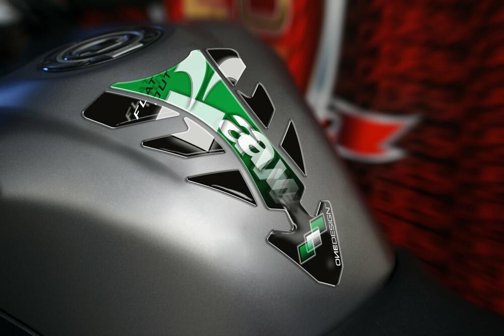 PUIG TANK PAD FUTURE KAWASAKI GRÜN - 5630V