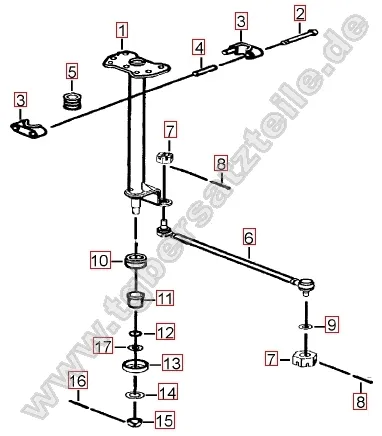 Lenksäule - Spurstange Lenksäule - Spurstange