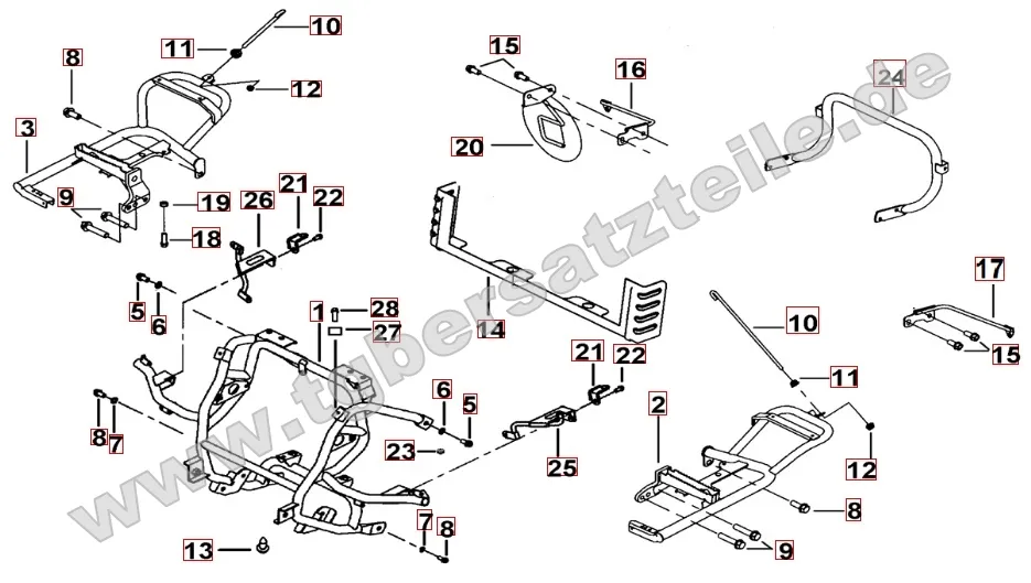 Stoßstange vorne und hinten