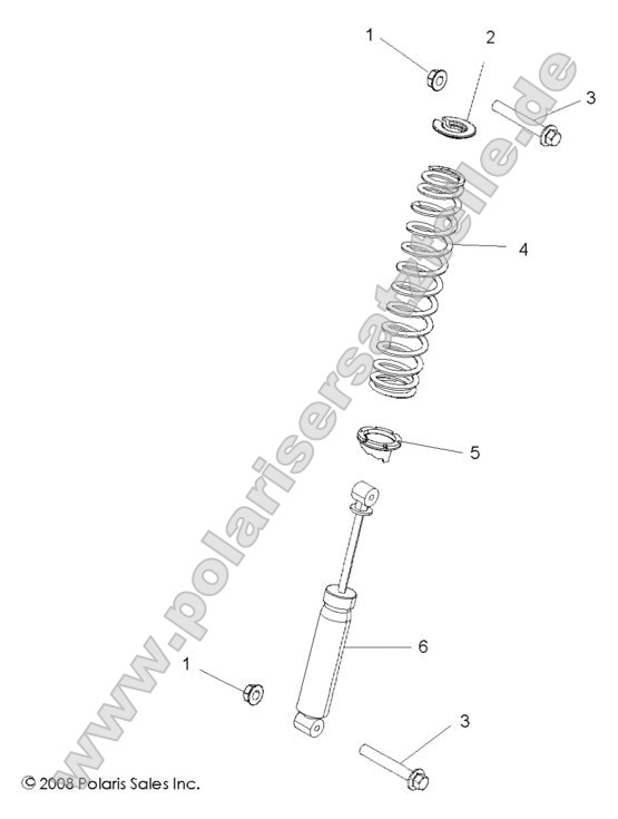 SUSPENSION, FRONT SHOCK