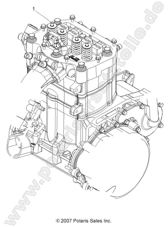 ENGINE, SHORT BLOCK