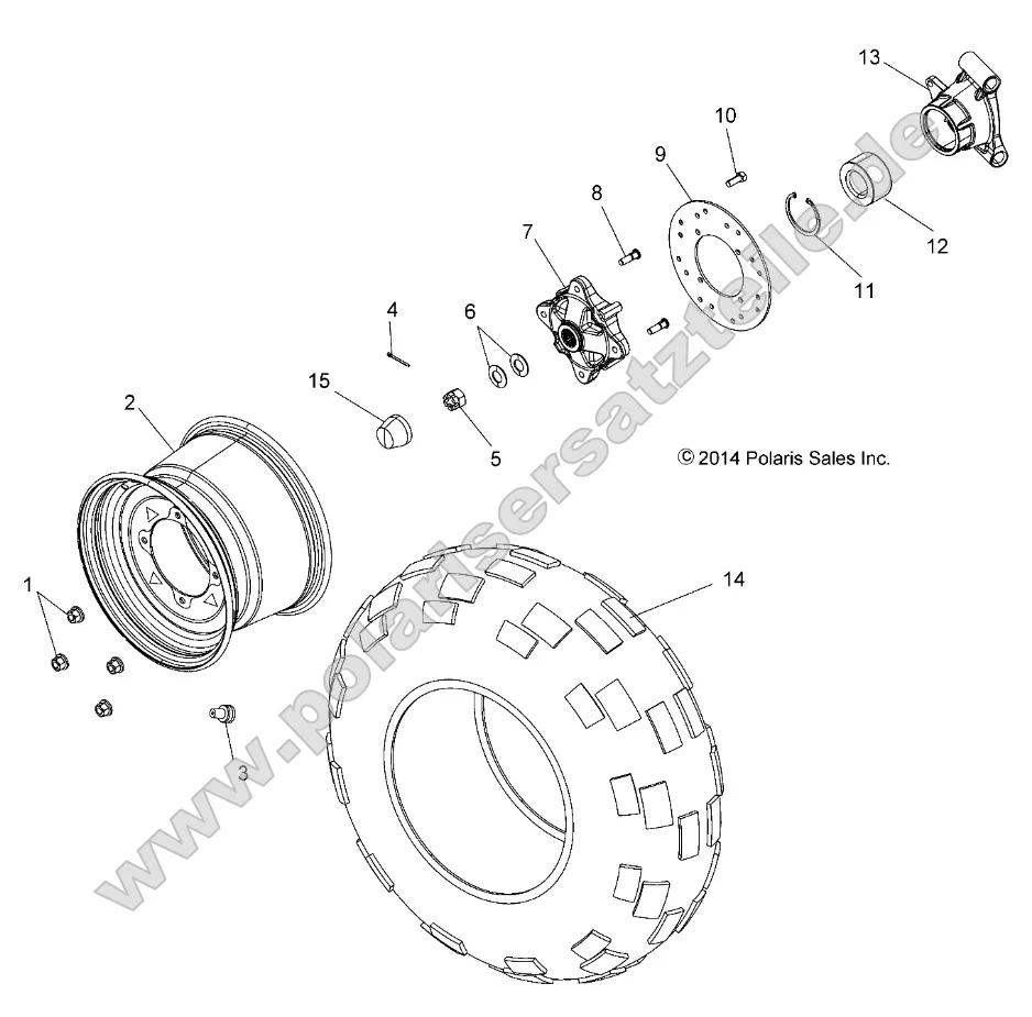 Wheels, Rear Wheels, Rear