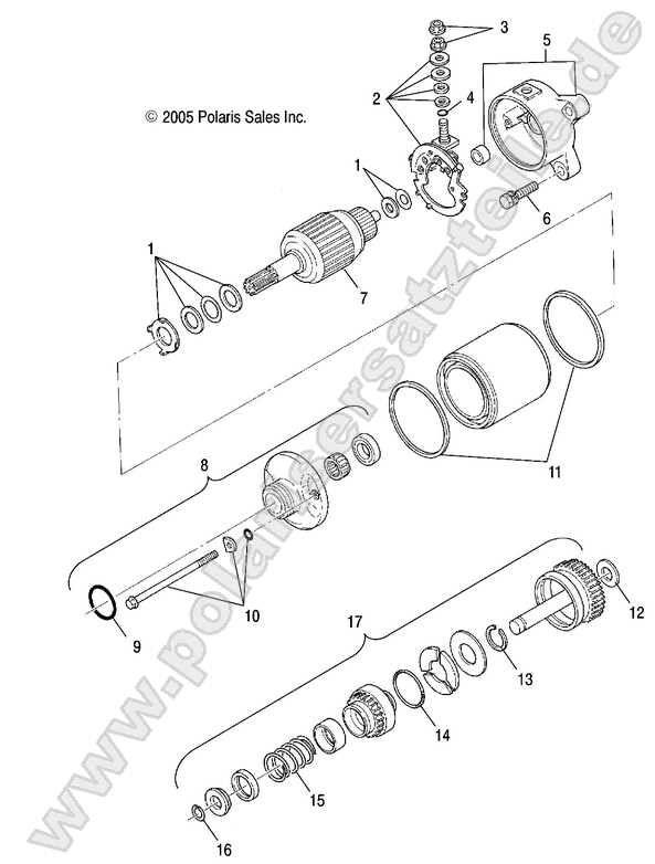 STARTING MOTOR STARTING MOTOR