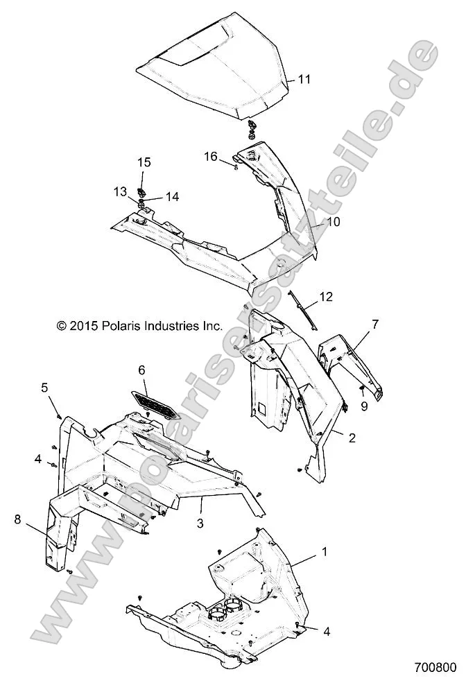 Body, Hood Body, Hood