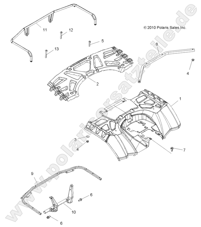 BODY, REAR CAB and REAR RACK BODY, REAR CAB and REAR RACK