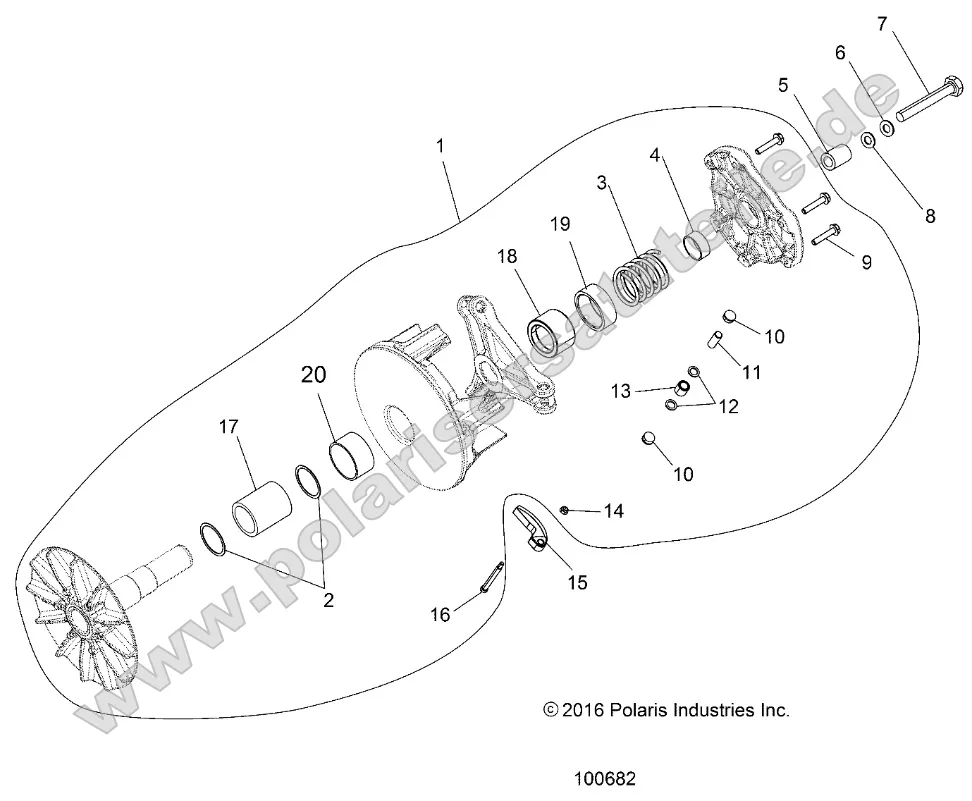 Drive Train, Primary Clutch