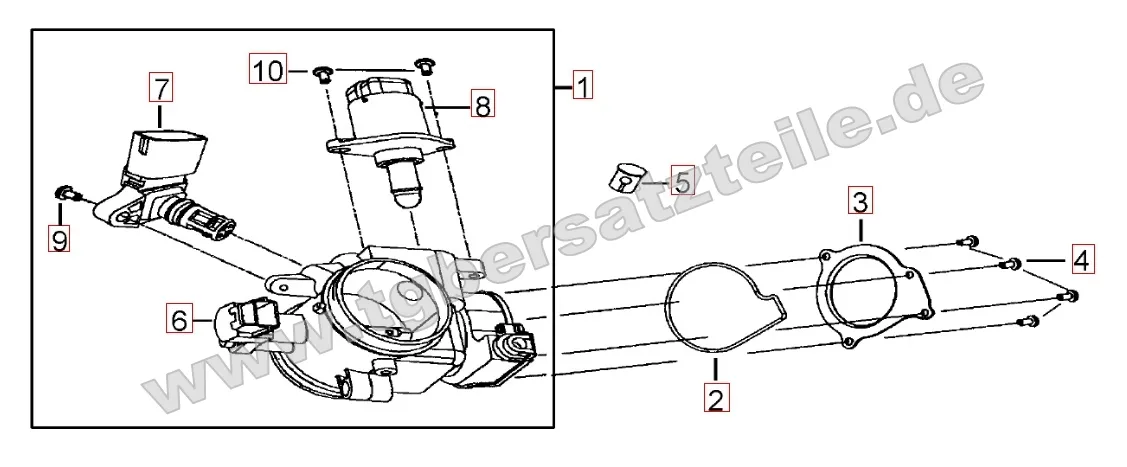 Drosselklappe Drosselklappe