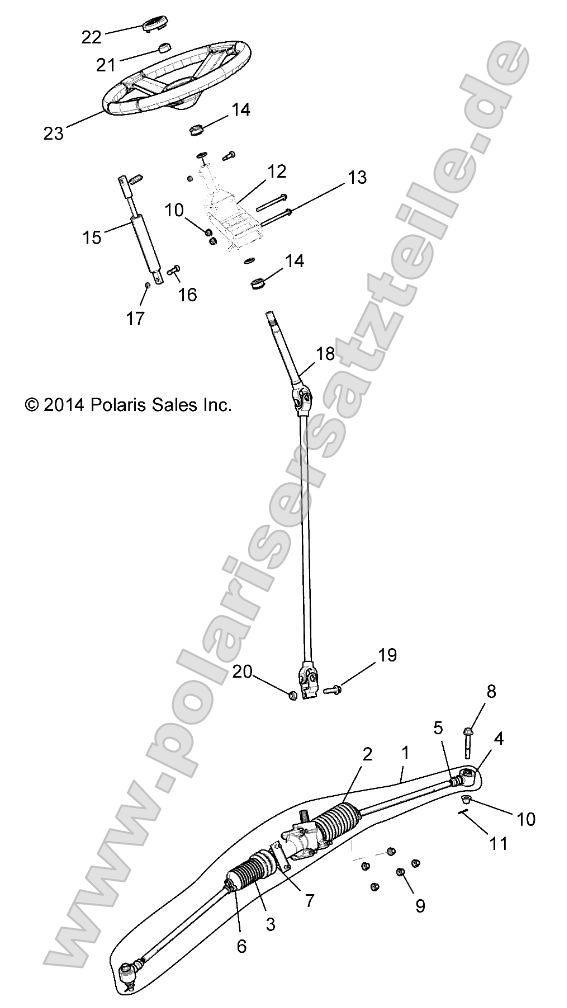 Steering, Steering Asm. (Non EPS)