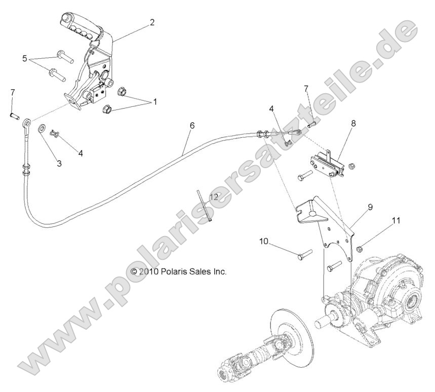 Brakes, Park Brake Asm.
