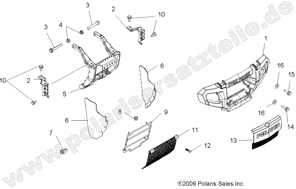 BODY, FRONT BUMPER and MOUNTING BODY, FRONT BUMPER and MOUNTING
