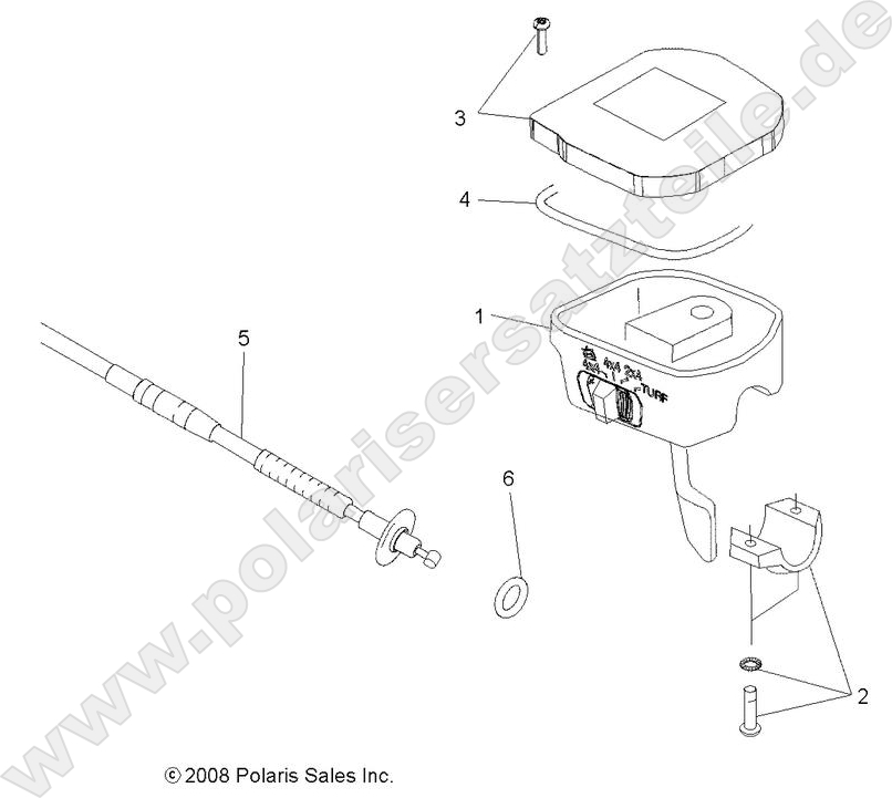 STEERING, CONTROLS, THROTTLE ASM. and CABLE STEERING, CONTROLS, THROTTLE ASM. and CABLE