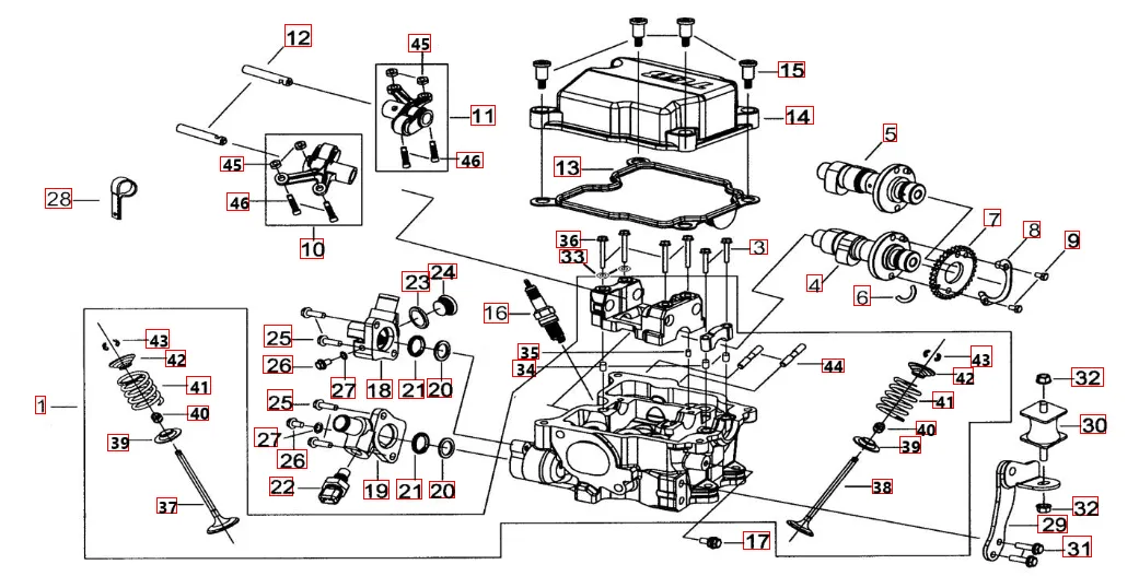 Zylinderkopf Zylinderkopf