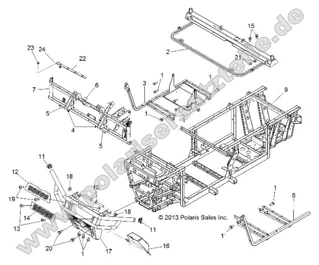 Chassis, Frame and Front Bumper