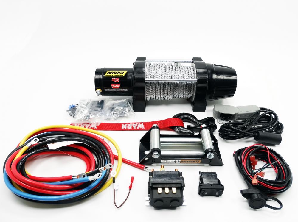 Warn_VRX_45_Seilwinde_KIT Moose Utility Seilwinde 4500 VRX 45 12V 2041 kg