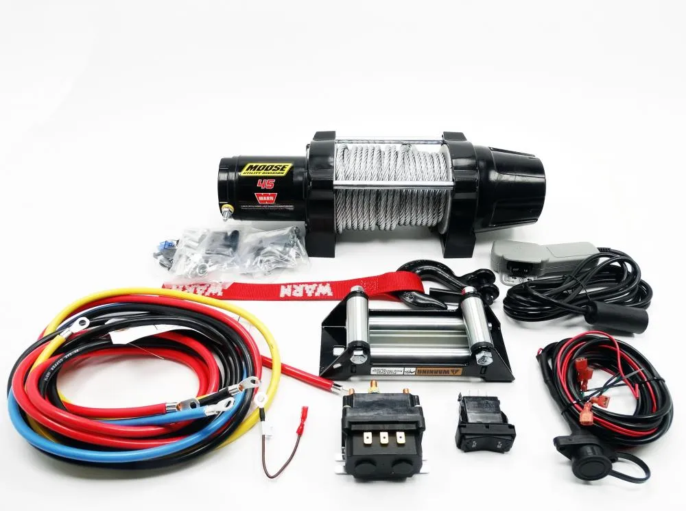 Warn_VRX_45_Seilwinde_KIT Moose Utility Seilwinde 4500 VRX 45 12V 2041 kg