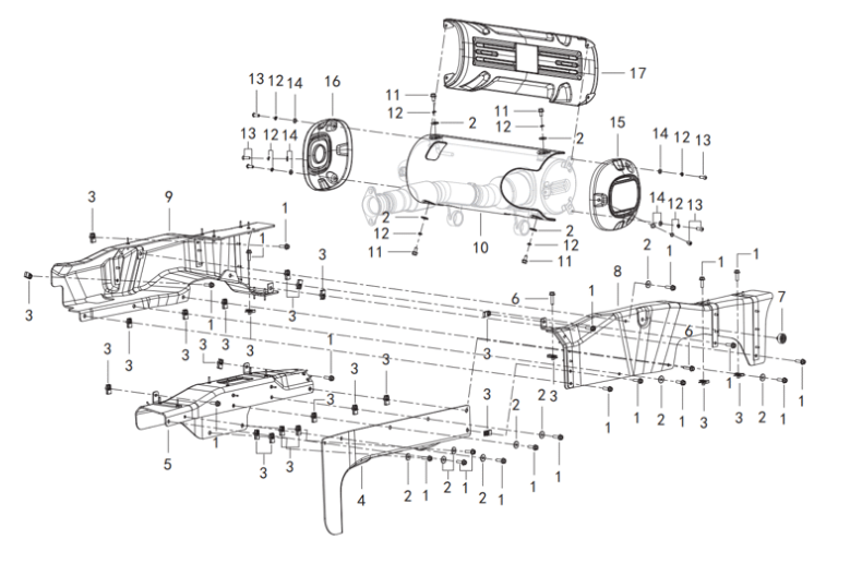 Hitzeschutzabdeckung