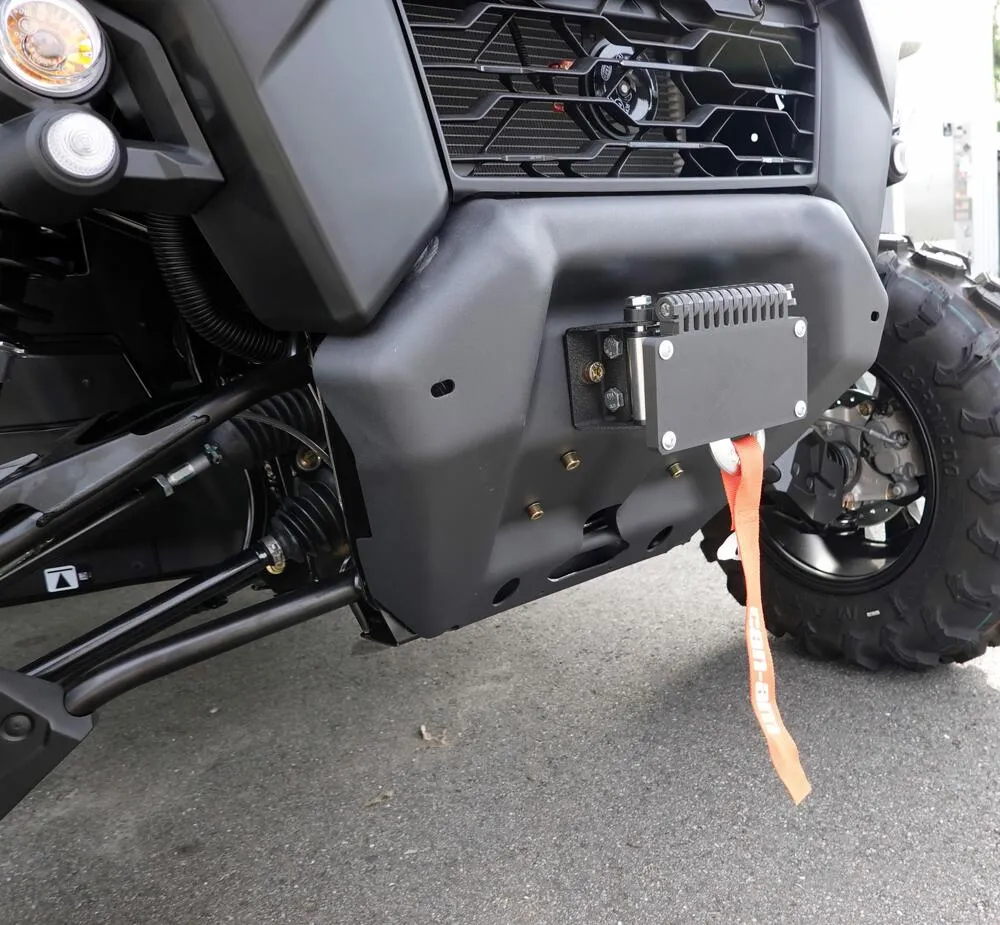 TMP Kennzeichenhalter vorne / Nummernschildhalterung klappbar - Can-Am Traxter