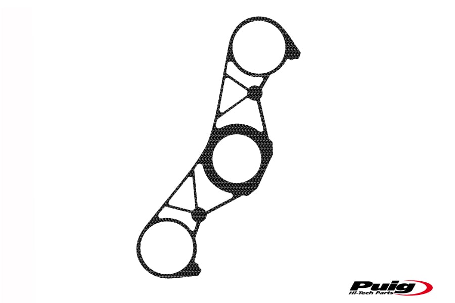 PUIG GABELBRÜCKEN-PROTEKTOR YAMAHA R1 09-11 CARBON - 7375U