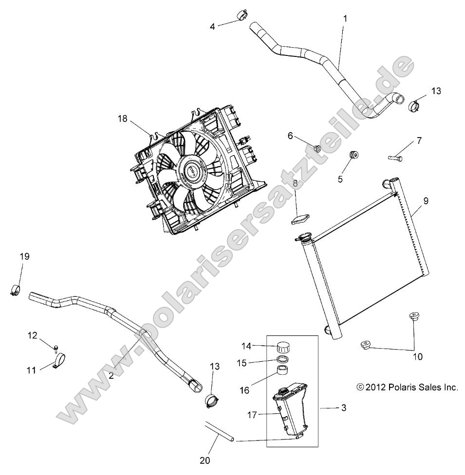 Engine, Cooling System Engine, Cooling System