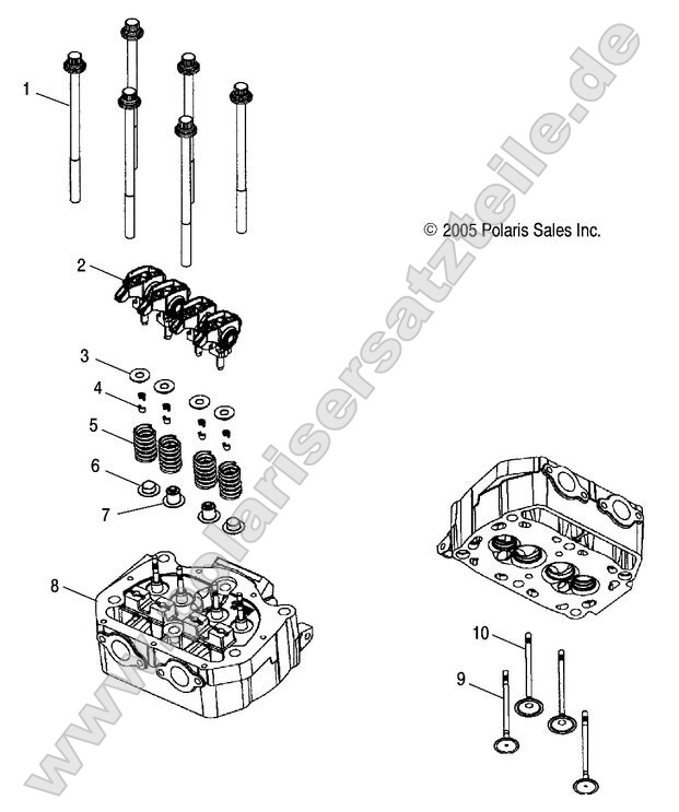 Engine, Cylinder Head and Valves