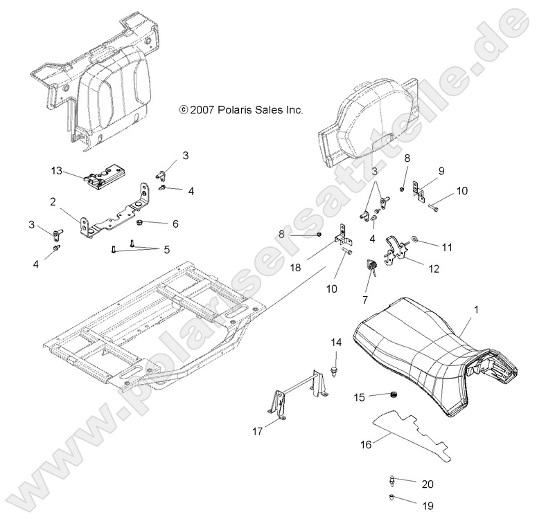BODY, SEAT and OPERATOR BODY, SEAT and OPERATOR